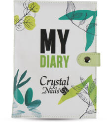 Crystalnails Crystal Nails naptárborító - Zöld mintás (limitált)