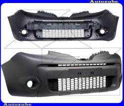 RENAULT KANGOO 2 2013.07-2021.05 Első lökhárító "Teher-gk" fekete, ködlámpás 10017129E