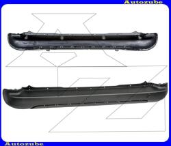 CITROEN BERLINGO 2 2015.03-2018.05 /B9/ Hátsó lökhárító középső, spoilerlyukkal, fekete 10010294