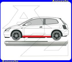 Honda CIVIC 7 2004.01-2006.02 /EP-EV/ Küszöb alsó rész bal "3 ajtós" (külső javítólemez) POTRYKUS P382541-2