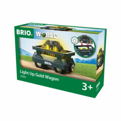BRIO Vagon Luminos Cu Aur (brio33896)