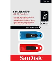 SanDisk Ultra 32GB USB 3.0 2-Pack (SDCZ48-032G-G462)