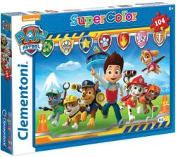 Clementoni SuperColor - Mancs őrjárat 104 db-os (27945)