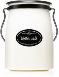 Milkhouse Candle . Creamery Winter Walk illatgyertya Butter Jar 624 g