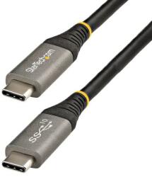 StarTech Cablu de date Startech USB31CCV50CM, USB-C - USB-C, 0.50m, Black (USB31CCV50CM)