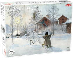 TACTIC 56243 - Udvar mosóházzal - 1000 db-os puzzle