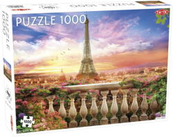 TACTIC 56628 - A világ körül - Eiffel-torony - 1000 db-os puzzle (56628)