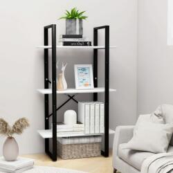vidaXL Raft de depozitare, alb, 60x30x105 cm, PAL (806507) Biblioteca