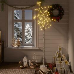 vidaXL Pom Crăciun 180 LED-uri alb cald 1, 8 m salcie interior/exterior (328680) - comfy