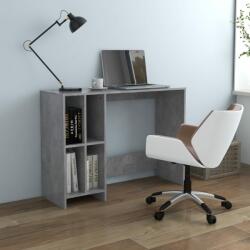 vidaXL Birou Notebook, gri beton, 102, 5x35x75 cm, PAL (808345)