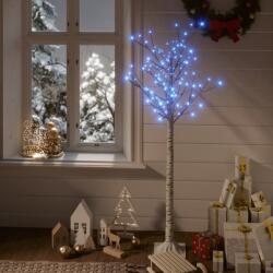 vidaXL Pom Crăciun 140 LED-uri albastru 1, 5 m salcie interior/exterior (328678) - comfy