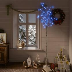 vidaXL Pom Crăciun 200 LED-uri albastru 2, 2 m salcie interior/exterior (328686) - comfy