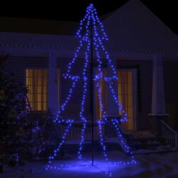 vidaXL Brad Crăciun conic 360 LED-uri, 143x250 cm, interior & exterior (328594) - vidaxl