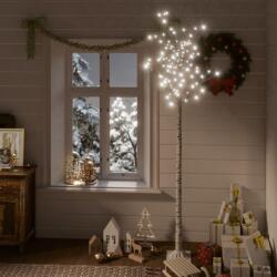 vidaXL Pom Crăciun 200 LED-uri alb rece 2, 2 m salcie interior/exterior (328685) - comfy