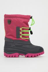 CMP cizme de iarna copii KIDS AHTO WP SNOW BOOTS culoarea roz 9BY8-OBG0N6_42X
