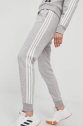 adidas Pantaloni GM8735 femei, culoarea gri, cu imprimeu PPY8-SPD0AS_90X