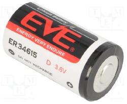 EVE LS33600 ER34615 3, 6V D góliát Lithium elem (EVE-LS33600)