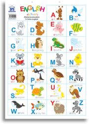 Didactica Publishing House Plansa - Alfabetul animalelor in limba engleza