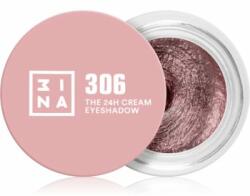 3INA The 24H Cream Eyeshadow krémes szemhéjfestékek árnyalat 306 Light pink 3 ml