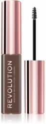  Makeup Revolution Brow Fixer szemöldökzselé árnyalat Medium Brown 6 ml