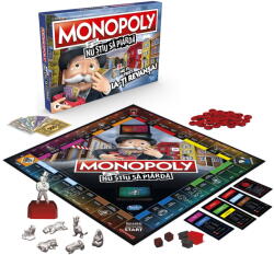 Hasbro Monopoly - Pentru cei care nu ştiu să piardă (E9972) Joc de societate
