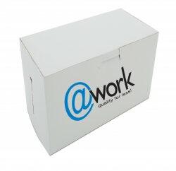 @Work Плик джоб бял В4 25х35см 250бр СЗЛ