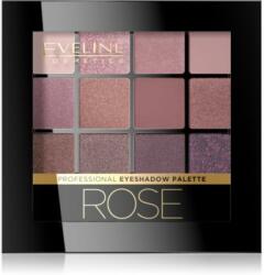 Eveline Cosmetics All in One szemhéjfesték paletta árnyalat Rose 12 g