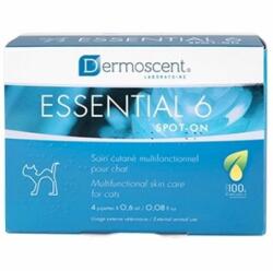 Dermoscent Dermoscent Essential 6 Spot-On Pisica, 4 Pipete