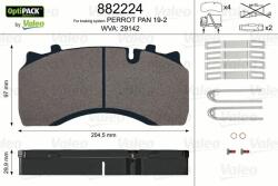 VALEO set placute frana, frana disc VALEO 882224 - automobilus