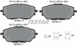 TEXTAR set placute frana, frana disc TEXTAR Q+ 2278201 (2278201)