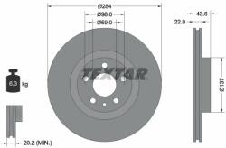 TEXTAR Disc frana TEXTAR PRO 92046803 (92046803)