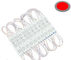 Optonica LED MODUL 3-2835/160°/ DC12V / 1W / 58x12mm/ piros /MO4514 (4514)