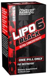 Nutrex Lipo 6 Black Ultraconcentrate Yohimbine US 60 caps