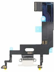 Apple iPhone XR - Töltő Csatlakozó + Flex Kábelek (White), Fehér