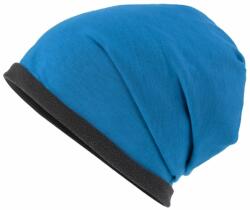 Daiber Căciulă Single Beanie MB7131 - Albastru deschis / gri închis (MB7131-1781821)