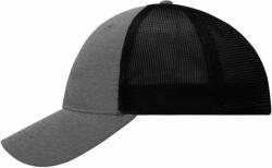 Daiber Șapcă cu plasă Elastic Fit MB6215 - Gri închis prespălat / neagră | L/XL (MB6215-1782591)