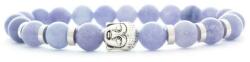 R. M. ékszer Akvamarin Buddha ásvány karkötő (10570-RM-16)