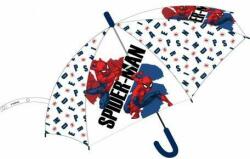 Pókember gyerek félautomata átlátszó esernyő