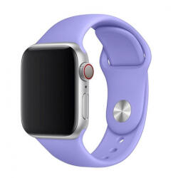 BSTRAP Soft Silicone curea pentru Apple Watch 42/44/45mm, Light Purple (SAP008C14)