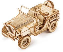 Robotime Puzzle 3D Jeep, Lemn, 369 piese (MC701)