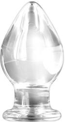 NS Novelties Dop Anal Din Sticla Renegade Glass Knight, Transparent, 13 cm