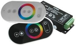 Optonica RF Touch RGB LED vezérlő 216W-432W Fehér 6315 (6315)
