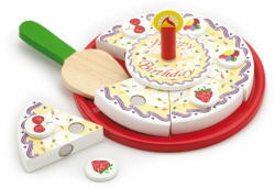 Viga Toys Vágható fa születésnapi torta (58499)