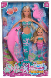 Simba Toys Steffi Love - Sellő baba Évivel és delfin figurával (105733336)