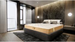 Best Sleep Tencel Elite Ortopéd matrac, 90x200x30 cm, zsebrugók, steppelt huzat memóriahabbal, közepes keménység