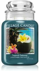 Village Candle Tropical Gateway lumânare parfumată (Glass Lid) 602 g