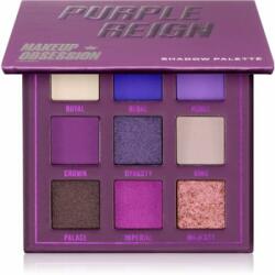 Makeup Obsession Mini Palette szemhéjfesték paletta árnyalat Purple Reign 0, 38 g