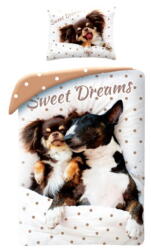 Halantex Kutyás ágyneműhuzat szett - Sweet Dreams (CD-0039BL) (CD-0039BL)