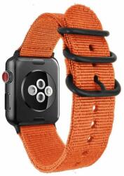 Apple Watch 38/40/41 mm szőtt műanyag szíj narancs