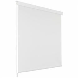 VidaXL Roletă perdea de duș 80x240 cm Alb (142841) - izocor